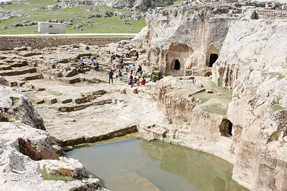 Höyükte eğitim!