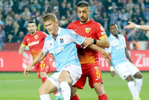 Kayserispor Trabzonspor'a karşı 3 maçını da kaybetti