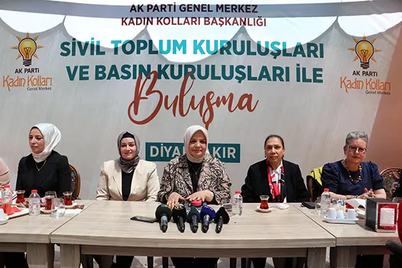 AK Parti Kadın Kolları'ndan Diyarbakır'da kadın emeği buluşması