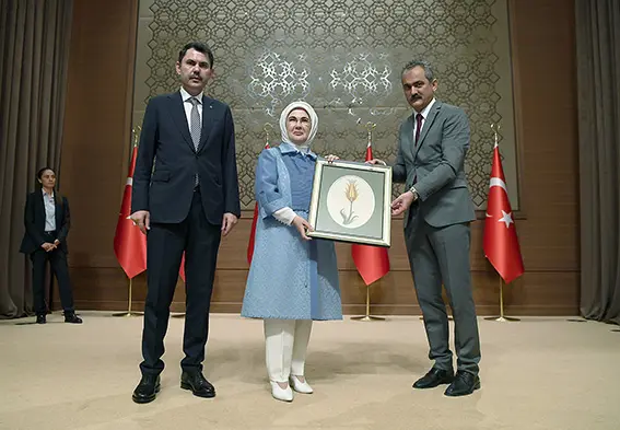 Emine Erdoğan: Su tüketimi bilincine sahip olmanın hayati önemi var