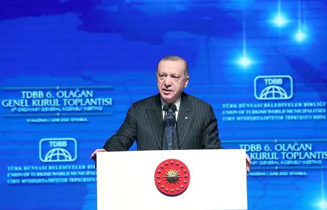 Cumhurbaşkanı Erdoğan: Avrasya coğrafyasının göz bebeği haline geldiğini görebiliriz