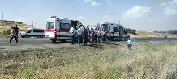 Diyarbakır’da trafik kazası: 5 yaralı