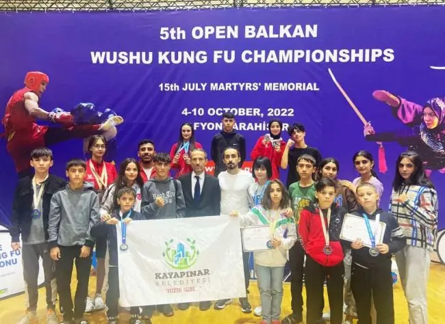 Wushu’da başarı