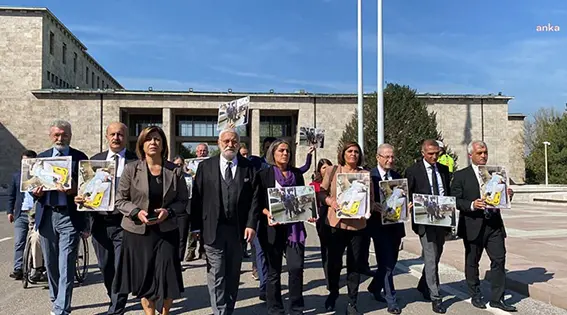 HDP'den Meclis'te Habip Eksik eylemi