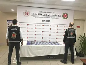 Bir otobüs, iki tır gümrük kaçağı