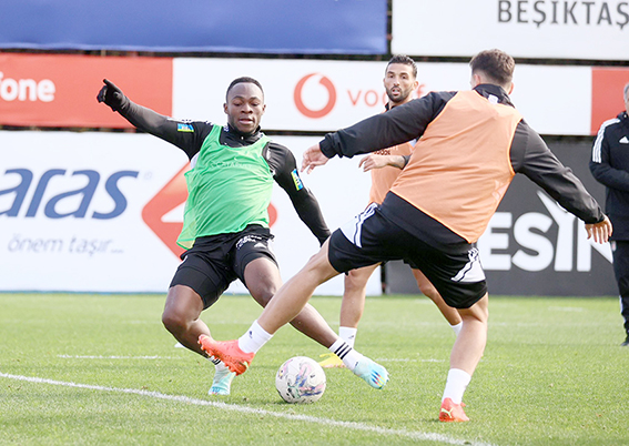 Beşiktaş, hazırlıklarını sürdürdü   