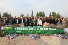 36 bin fidan dağıtıldı