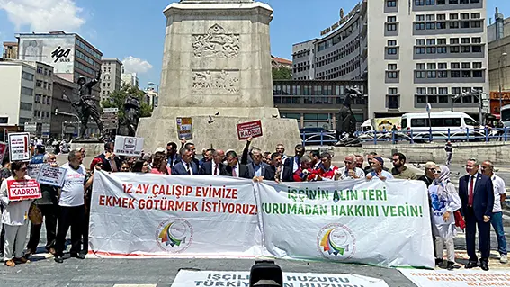 Kamudaki işçiler Ankara’dan seslendi: Taşeron çalışma yasaklansın