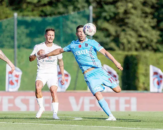 Trabzonspor, Slovacko ile 2-2 berabere kaldı