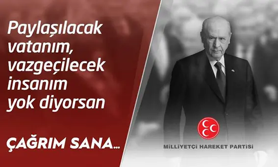 Bahçeli'den 