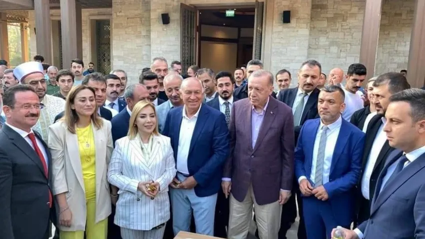 Cumhurbaşkanı Erdoğan, Muğla’da partililerle bayramlaştı