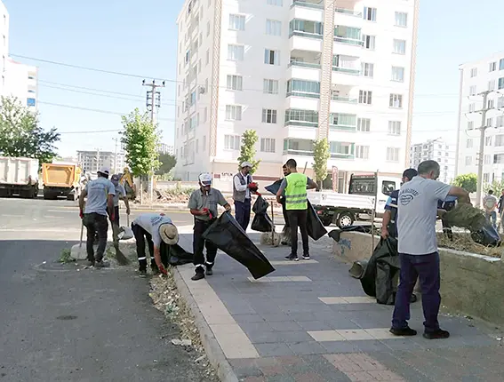 Bağcılar Mahallesi’nde temizlik seferberliği