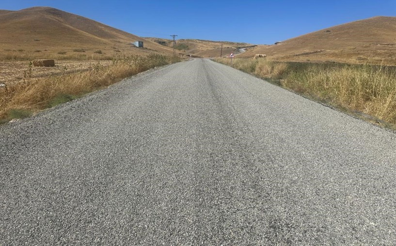 Kırsal yollar güvenli oldu