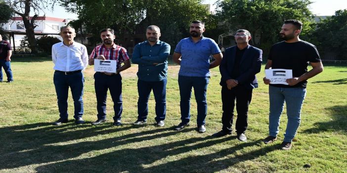 İsrail'in Gazze'deki hastane saldırısı Kerkük'te protesto edildi