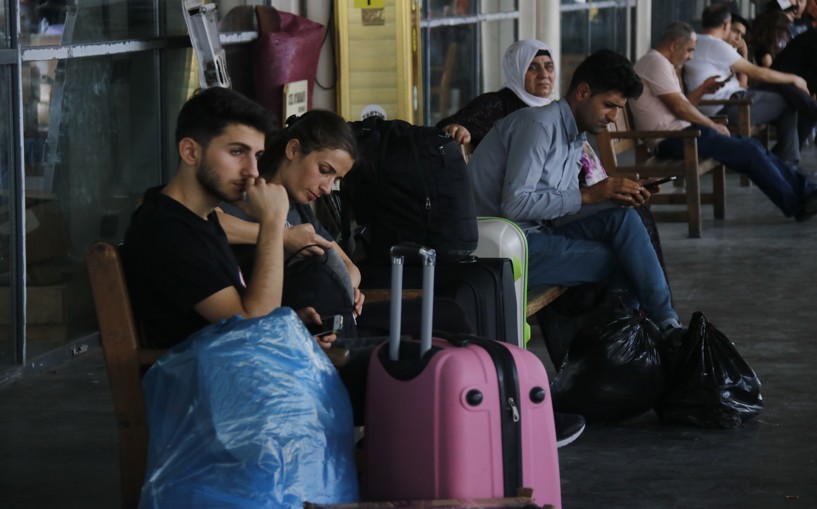 Öğrencilerin otogar seferi başladı