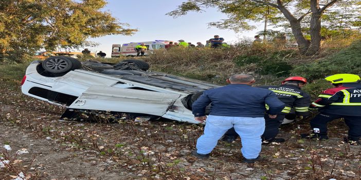 Aydın'daki zincirleme trafik kazasında 1 ölü, 5 yaralı