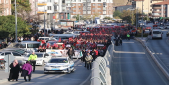 Çankırı'da vatandaşlar İsrail'e, 