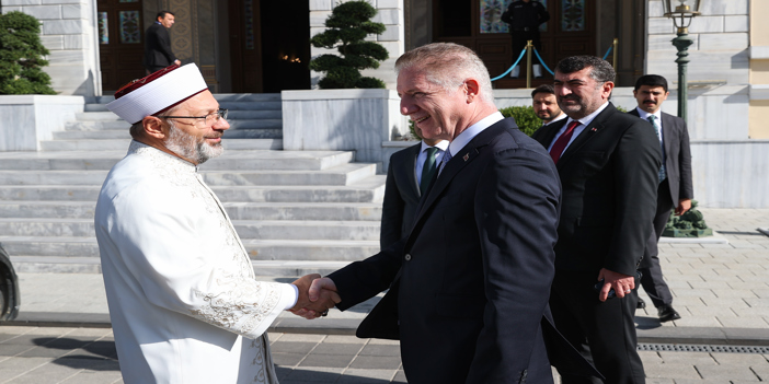 Diyanet İşleri Başkanı Erbaş, İstanbul Valiliğini ziyaret etti