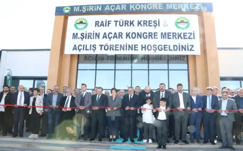 Diyarbakır OSB'de kongre merkezi ile kreş ve gündüz bakımevinin açılışı yapıldı