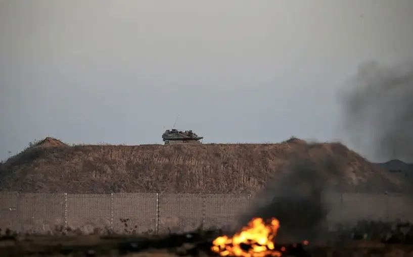 Gazze sınırında pusuya düşen İsrail askerlerinden 1 ölü, 3 yaralı