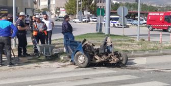 Trafik kazası yine can aldı:1 kişi öldü, 1 kişi yaralandı