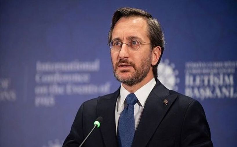 (Video) Fahrettin Altun: Gazze'de iletişimin kesilmesi kabul edilemez