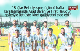 Bağlar Belediyespor farka koştu