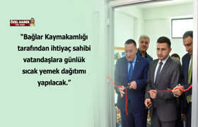 Günlük 750 kişiye hizmet verecek aşevi hizmete açıldı