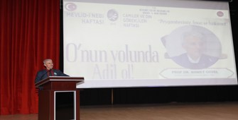 Peygamberimiz, İman ve İstikamet konferansı düzenlendi