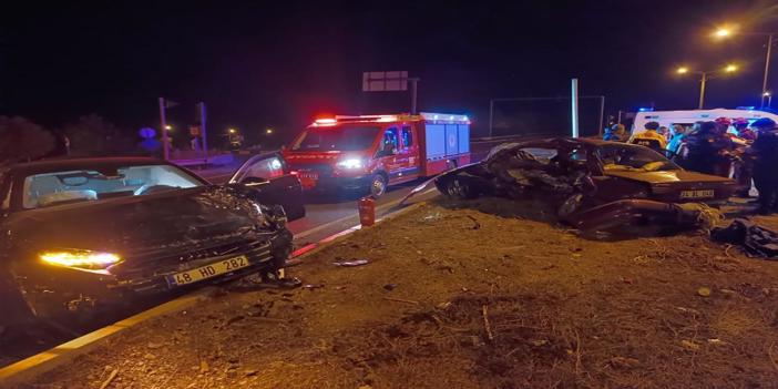 Trafik kazasında uzman çavuş yaşamını yitirdi, 2 kişi yaralandı