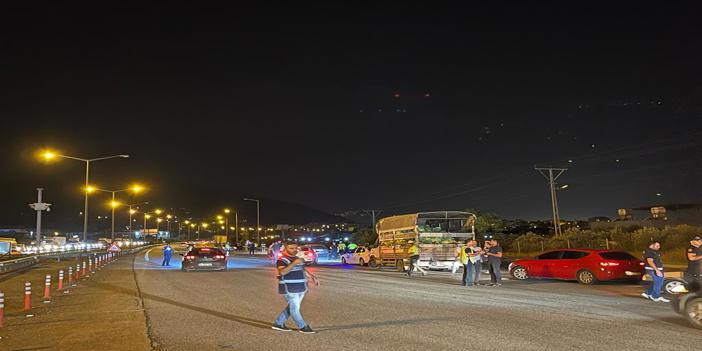 Hatay'da asayiş uygulaması yapıldı