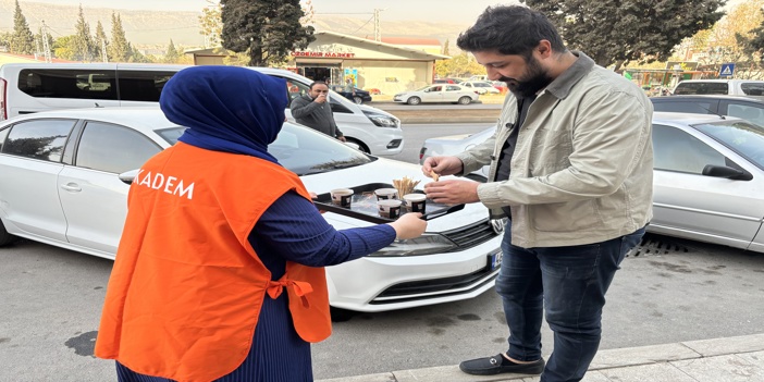 Kahramanmaraş'ta KADEM üyeleri İsrail'in Gazze'ye saldırılarını protesto etti