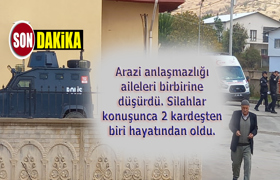 Kanlı arazi kavgası: 1 ölü 