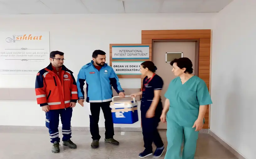 Trabzon'da beyin ölümü gerçekleşen kişinin organları 3 hastaya nakledilecek