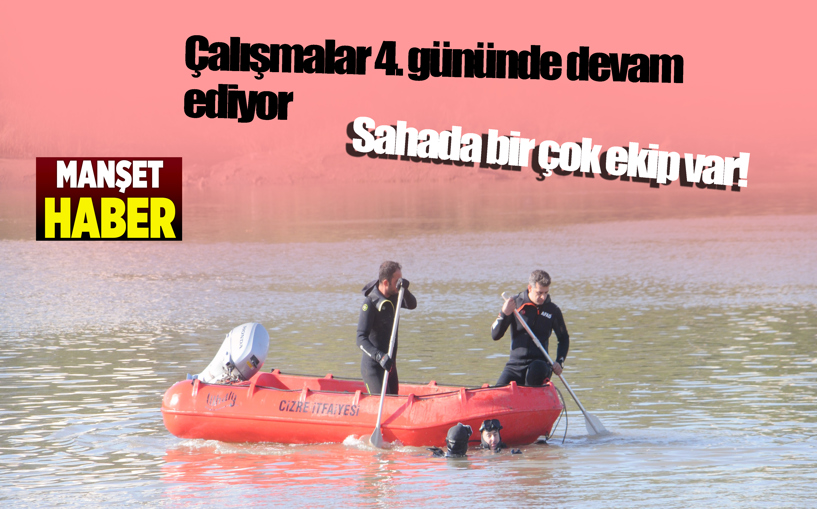 Dicle Nehri'nde çalışmalar 4.gününde!