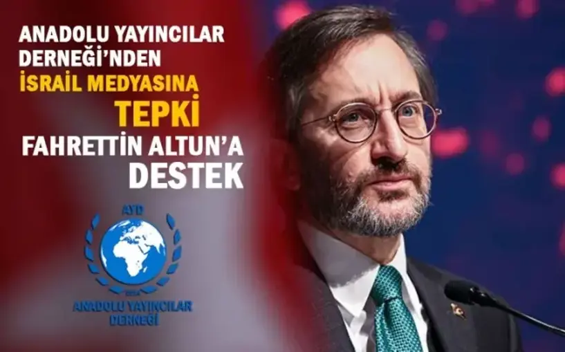 AYD: Soykırımcı İsrail'in hedef aldığı Fahrettin Altun'un yanındayız