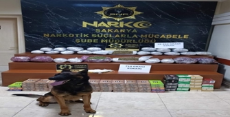 Durdurulan tırda 19 kilo 160 gram uyuşturucu ele geçirildi