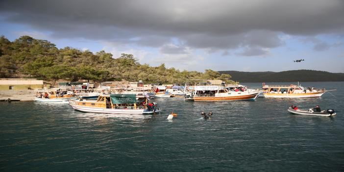 Bodrum'da deniz dibi ve kıyı temizliğinde yaklaşık 15 ton atık toplandı