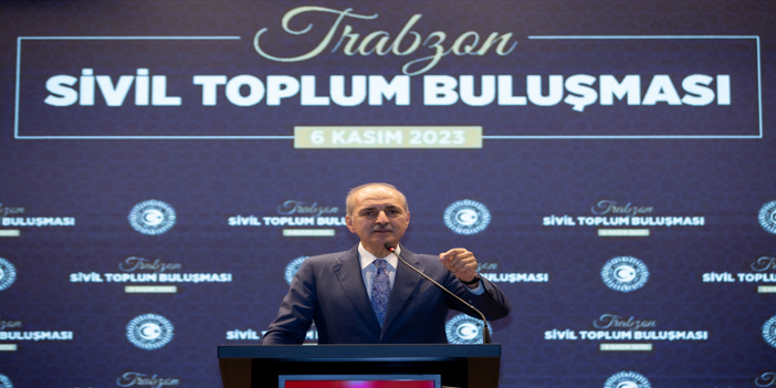 Kurtulmuş, Trabzon'da Sivil Toplum Buluşması Programı'nda konuştu