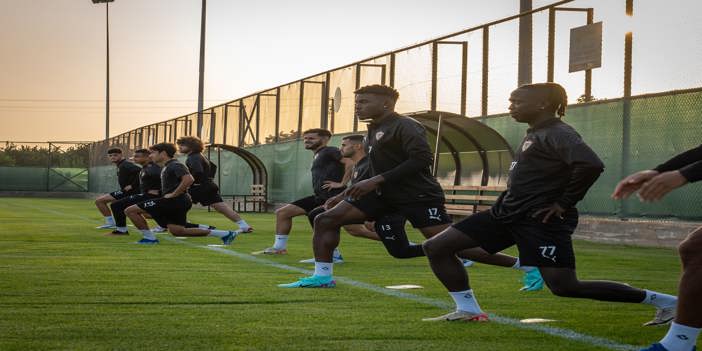 Hatayspor, Galatasaray maçı hazırlıklarına Mersin'de başladı