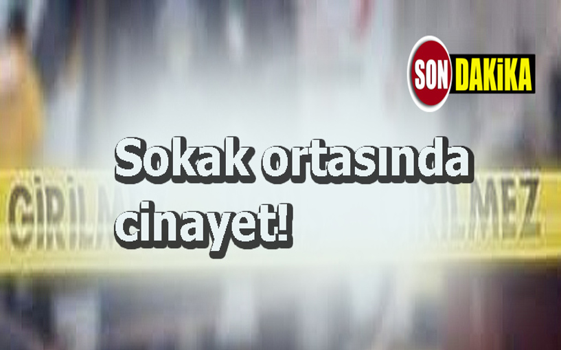 Sokak ortasında cinayet!