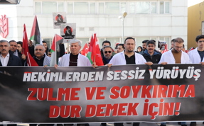 Beyaz önlükler bu kez katliamlara dur demek için giyildi