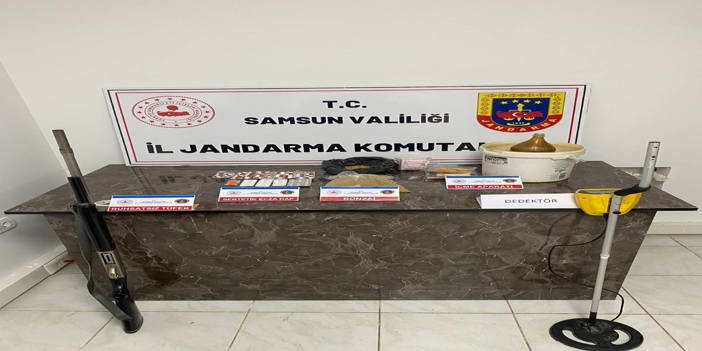 Samsun'da uyuşturucu kullanan 2 şüpheli yakalandı