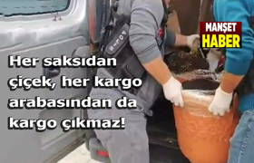 Kargo değil uyuşturucu paravanı 