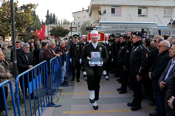 Şehitlere son görev