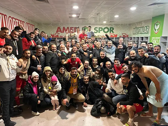 Derbinin galibi Amedspor 