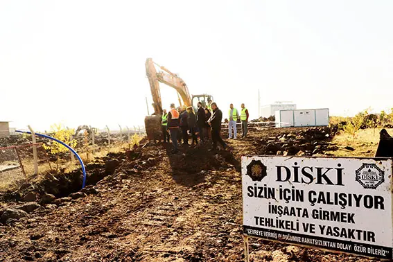 DİSKİ, su sorunlarını bir bir çözüyor