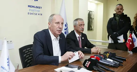 Muharrem İnce: Sekreter cumhurbaşkanı istiyorlar