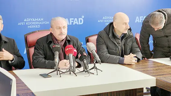 TBMM Başkanı Şentop, Adıyaman'da