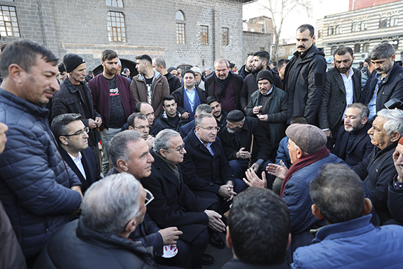 Bozdağ'dan OSB ile Esnaf ziyareti